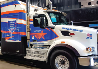 Fleet Truck wrap in Indianapolis by Shadow Graphix