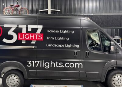 Fleet Van wrap in Indianapolis by Shadow Graphix