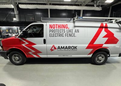 van wraps Indianapolis service vehicle graphics Shadow Graphix